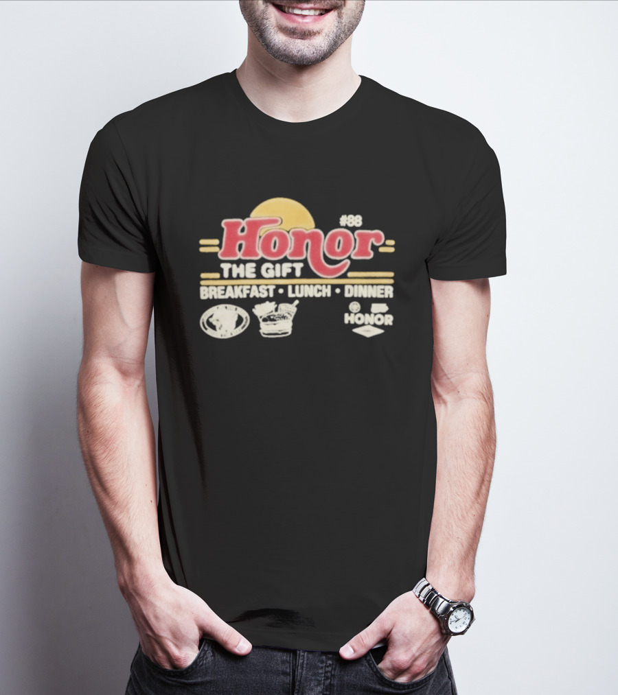 Honor The Gift Breakfast Lunch Dinner Stephen Curry 30 T-Shirt