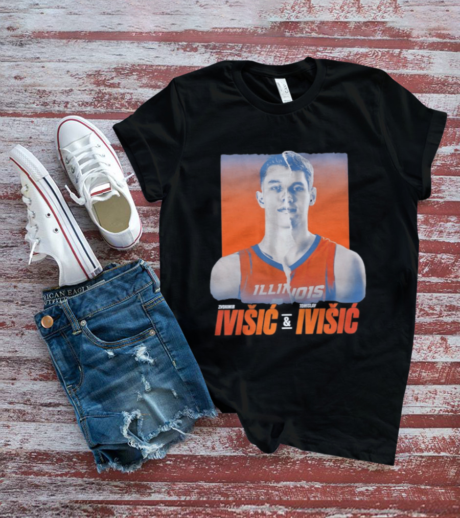 Illinois Fighting Illini Ivisic Basketball T-Shirt