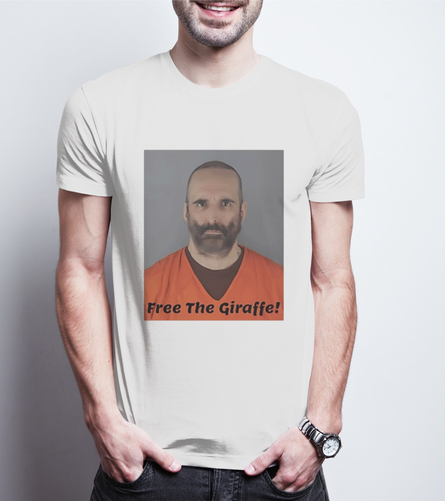 Robby Roadsteamer Shot Free The Giraffe T-Shirt