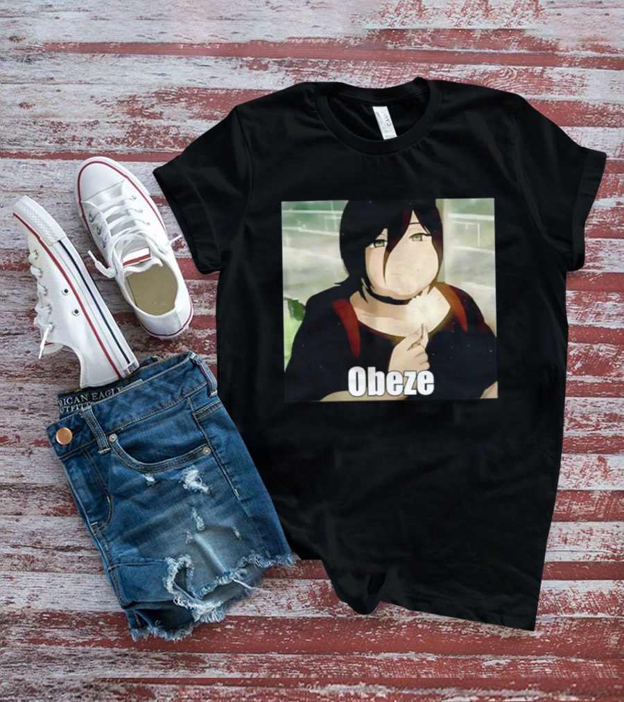 Obese Reze Reze Arc Anime Character Meme T-Shirt