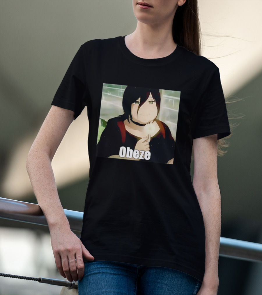 Obese Reze Reze Arc Anime Character Meme T-Shirt