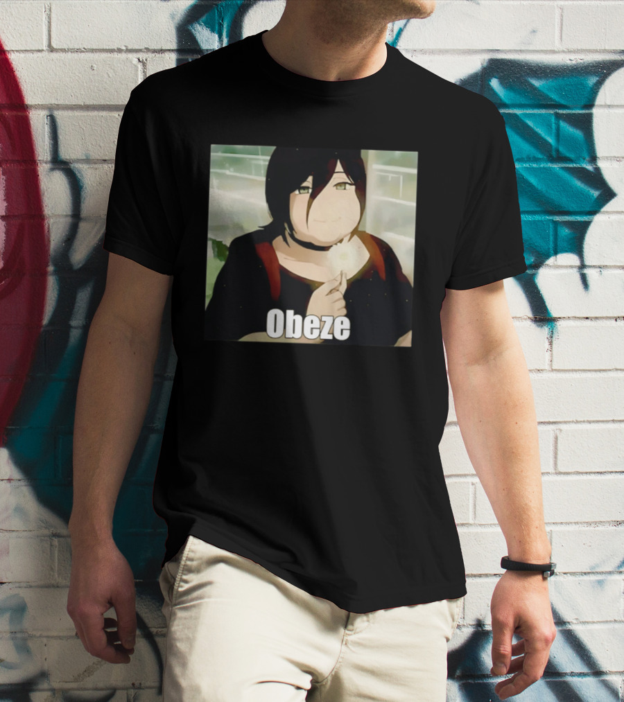 Obese Reze Reze Arc Anime Character Meme T-Shirt