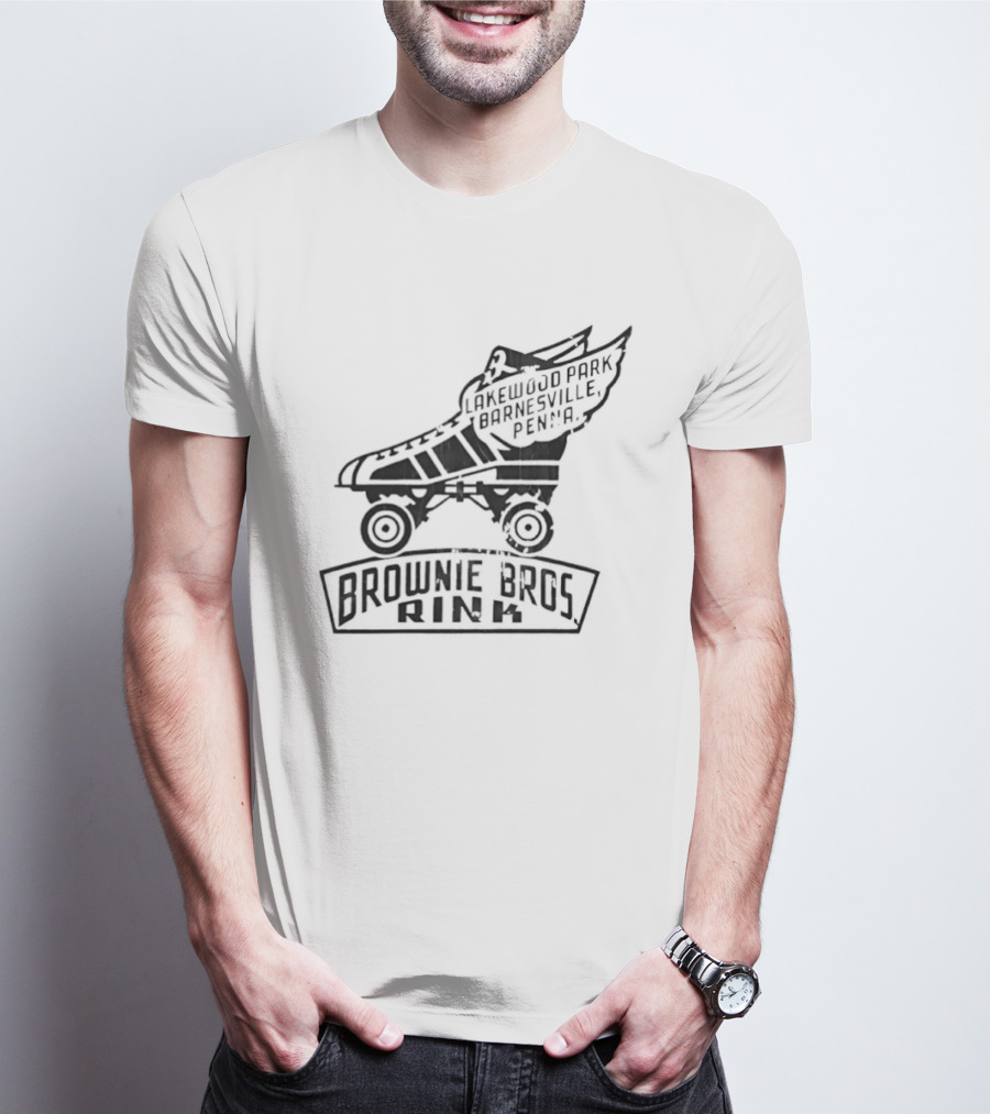Brownie Bros Rink Lakewood Park Barnesville Pennsylvania Skate Roller T-Shirt