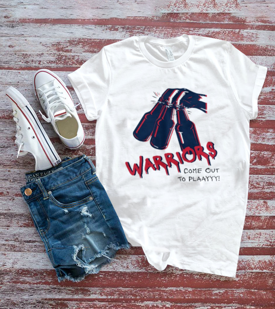 Warriors Come Out To Play Bottles T-Shirt