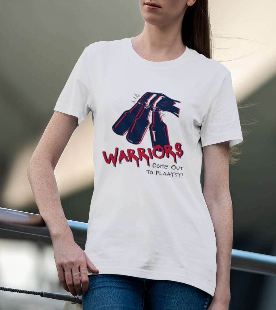 Warriors Come Out To Play Bottles T-Shirt