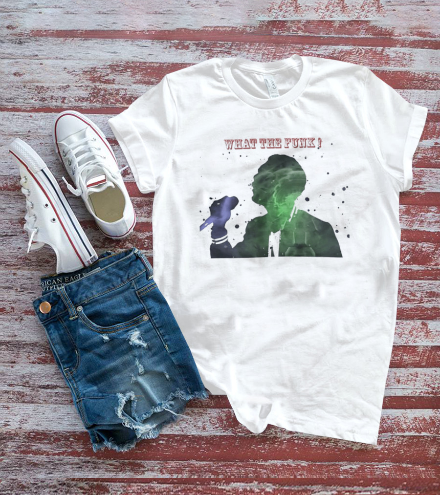 What The Funk Silhouette Microphone T-Shirt