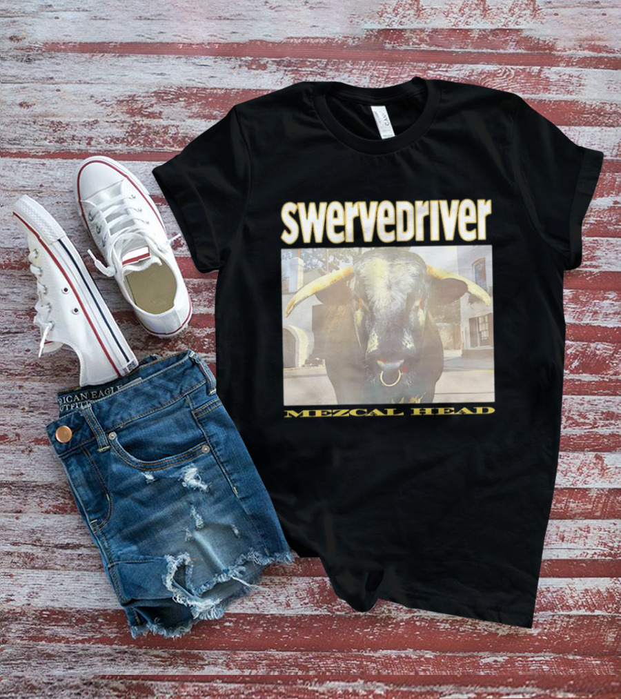 Swervedriver Bison Mezcal Head T-Shirt