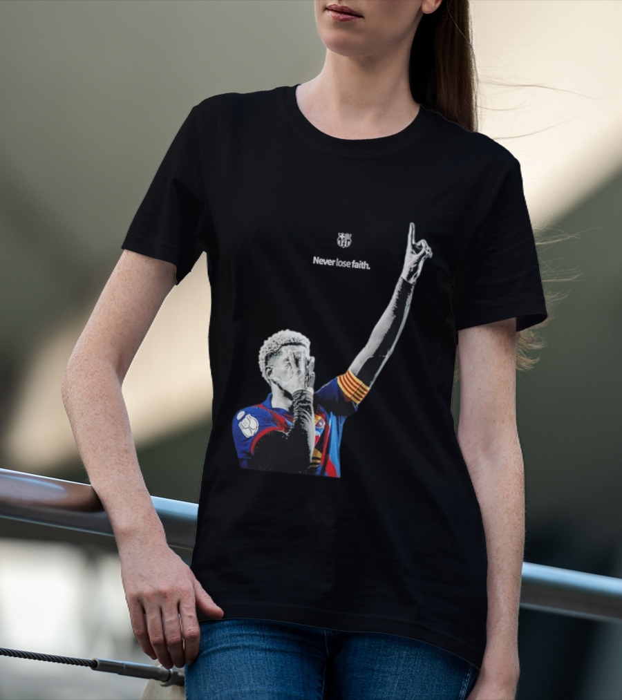 Ronald Araujo FC Barcelona Never Lose Faith T-Shirt