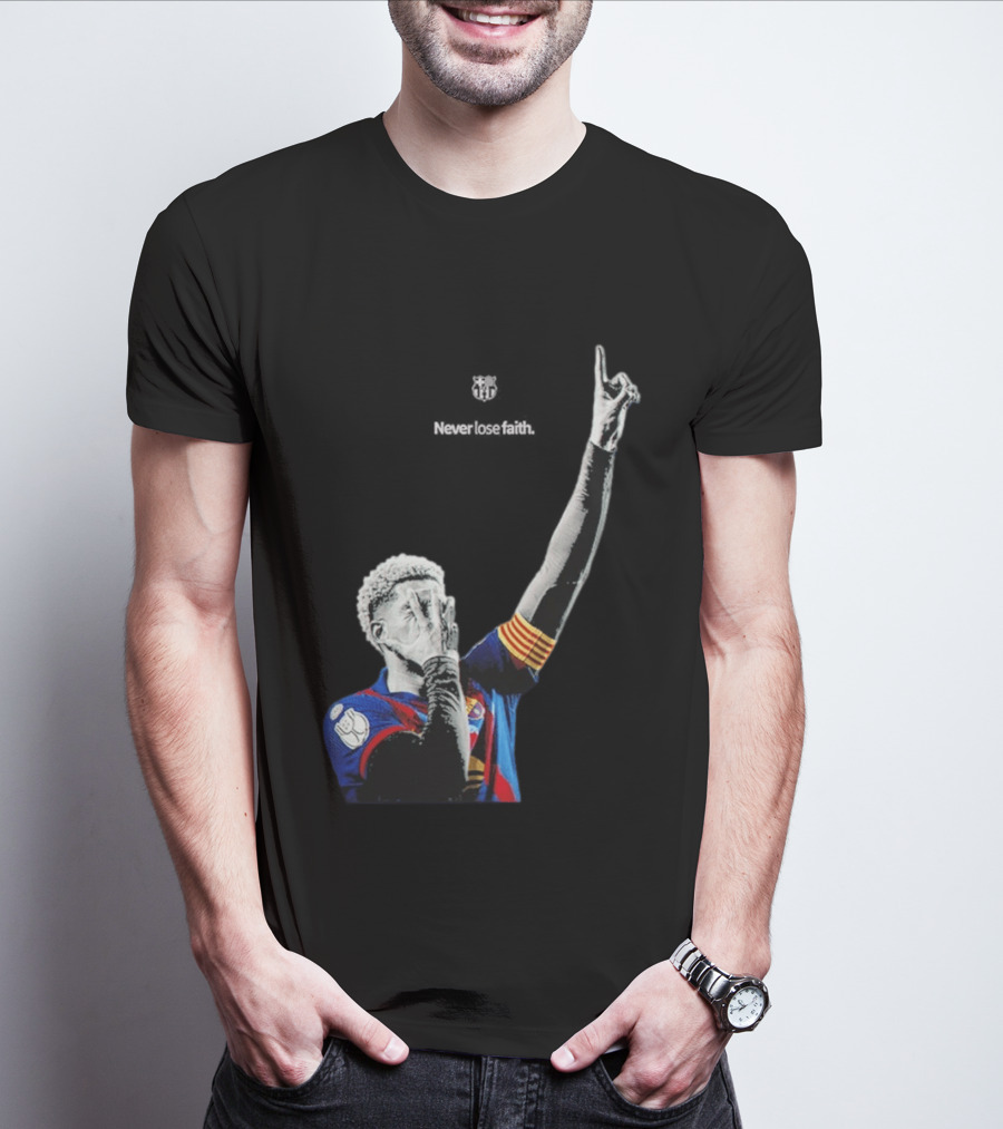 Ronald Araujo FC Barcelona Never Lose Faith T-Shirt
