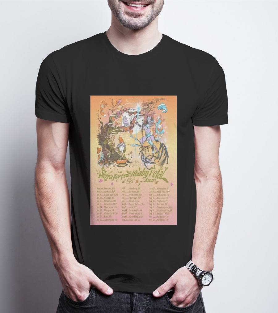 Sierra Ferrell The Heavy Petal Tour 2026 With Concert Dates And Fantasy T-Shirt