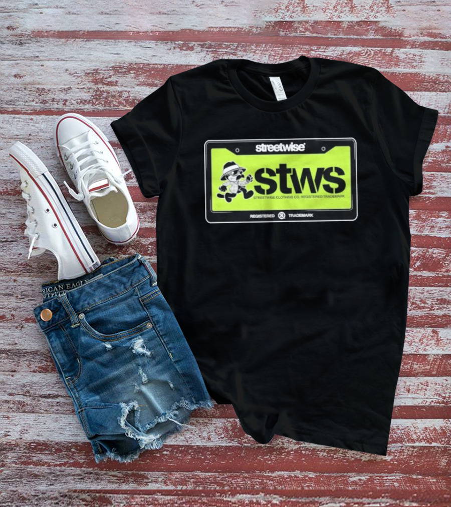 Streetwise Clothing Co STWS Registered Trademark Cat T-Shirt