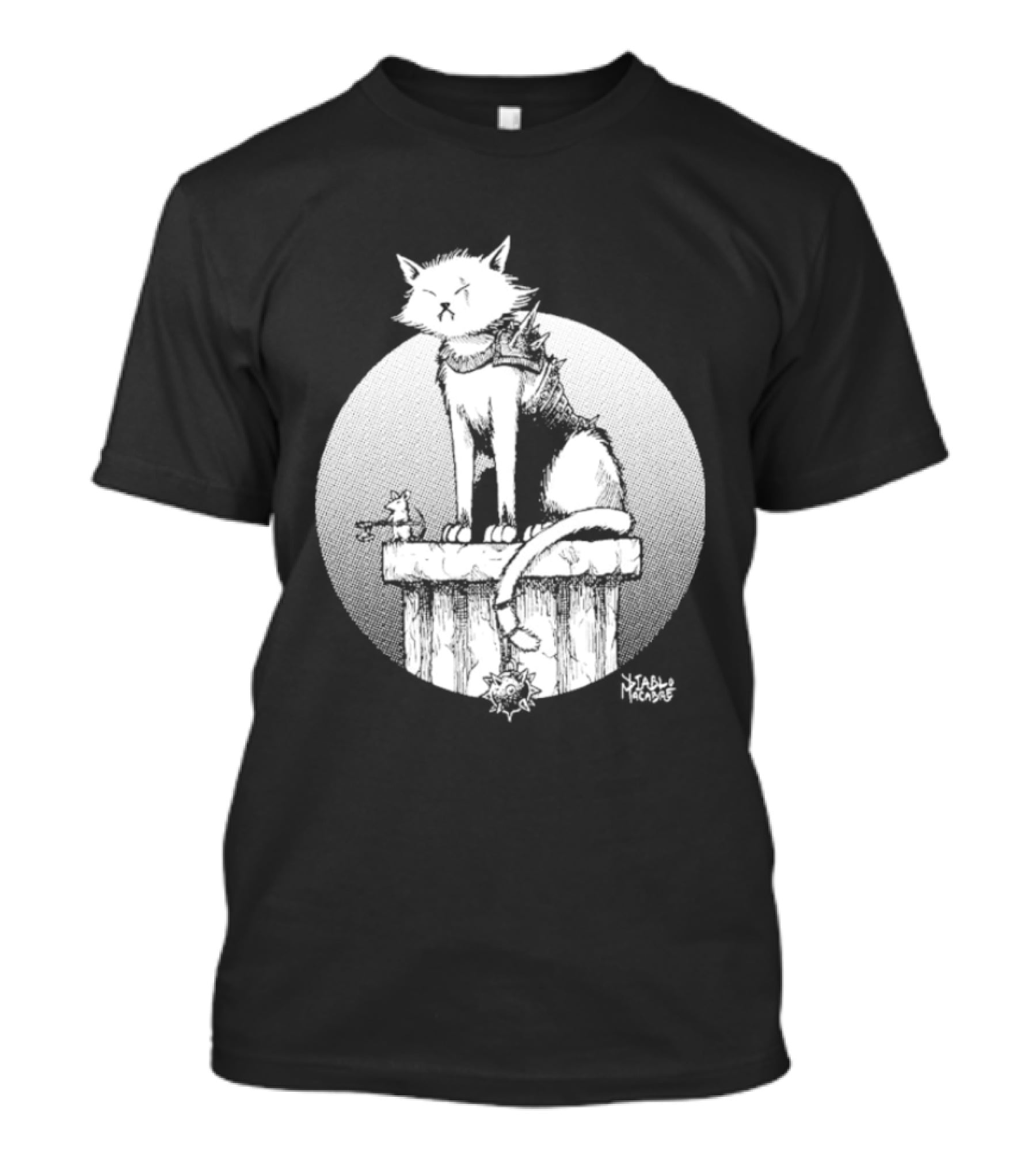 Unlikely Companions Wolf And Grapes T-Shirt