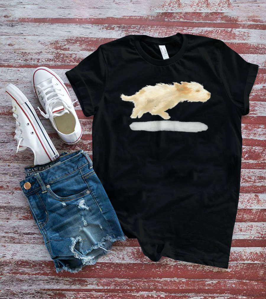 Running Dog Sketch T-Shirt