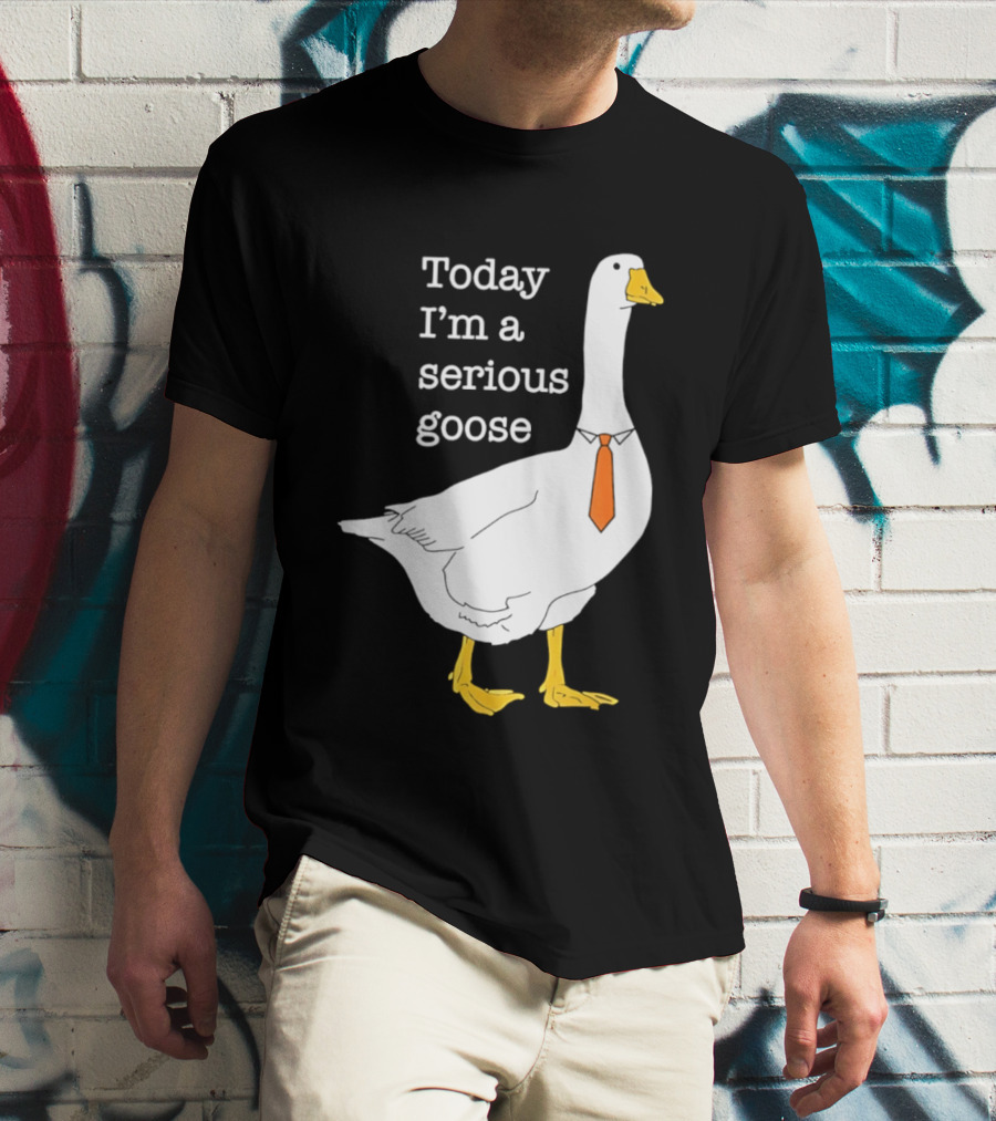 Today I'm A Serious Goose T-Shirt