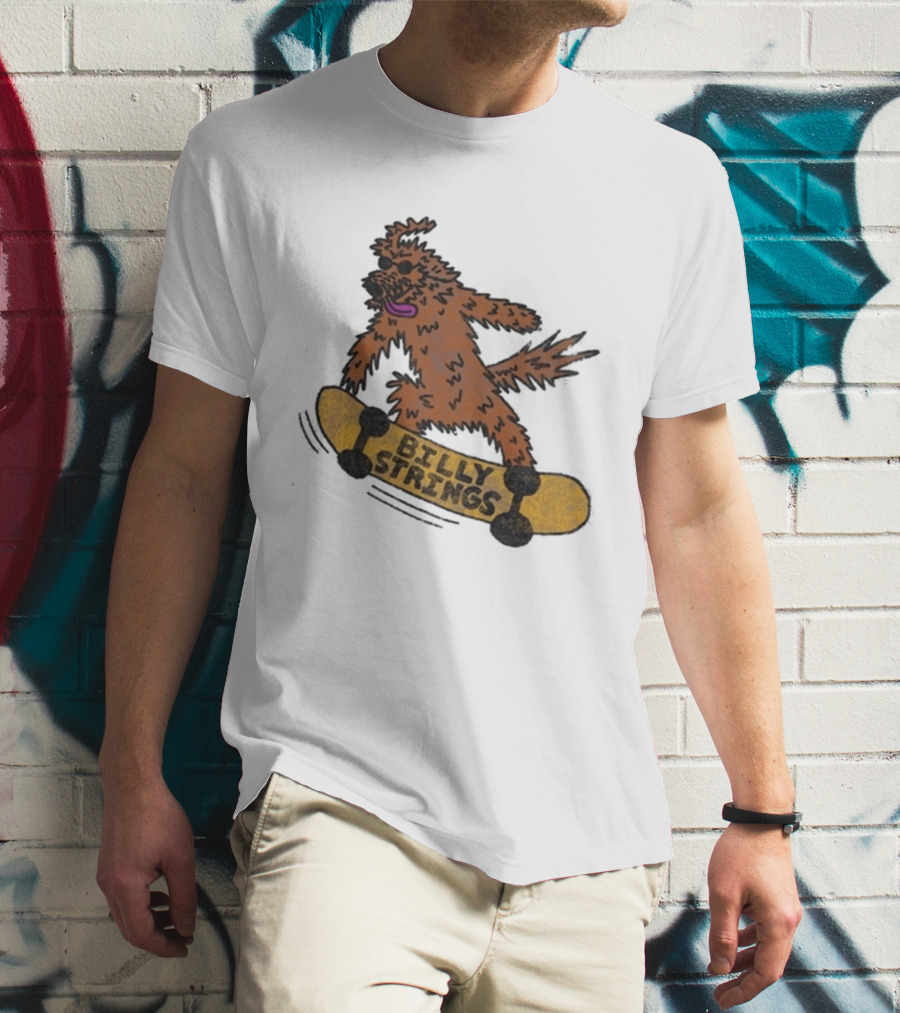 Billy Strings Skateboard Dog 2026 T-Shirt
