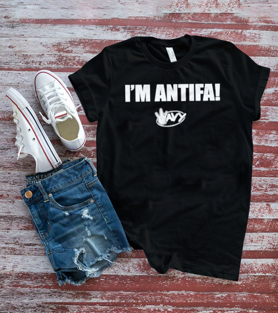 I'm Antifa Wavy T-Shirt