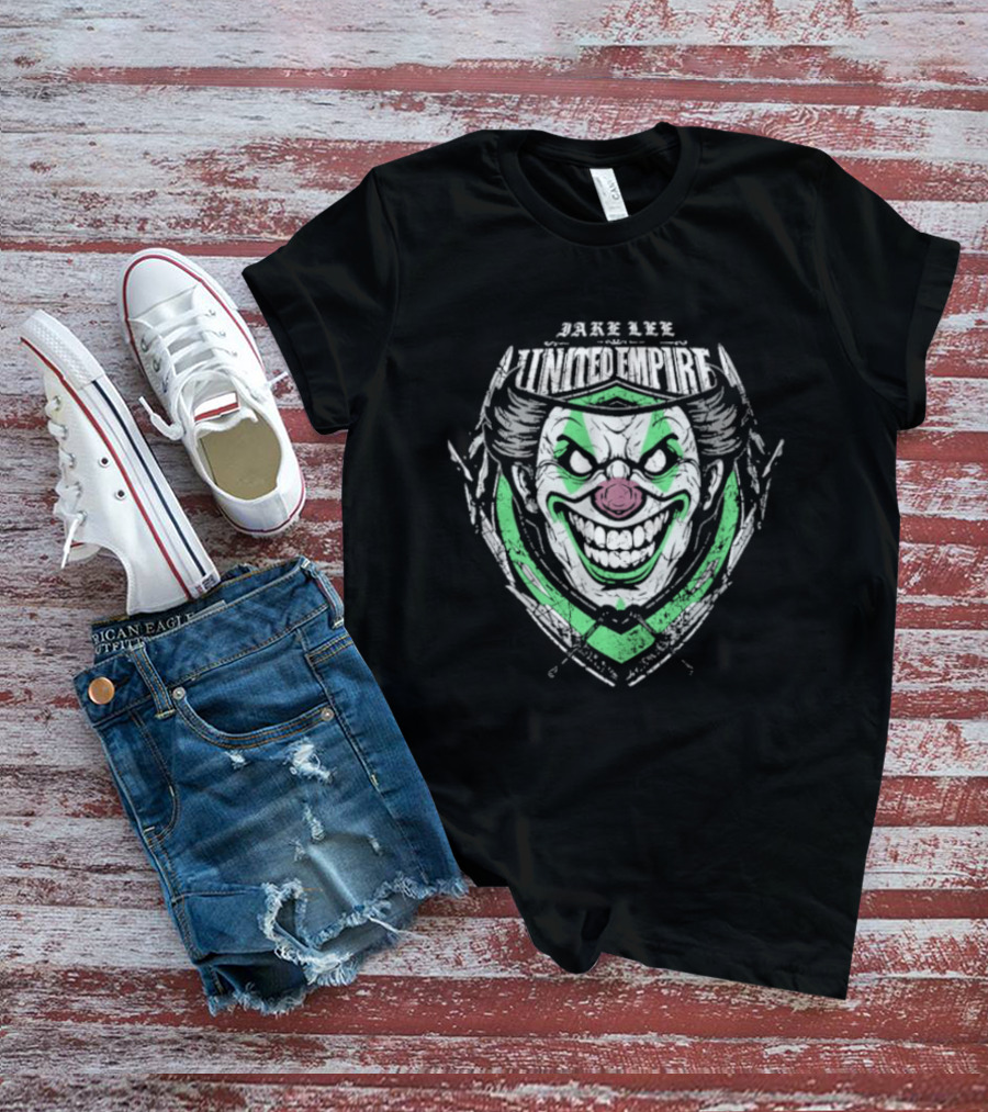 Jake Lee United Empire Joker Smiling Clown Face T-Shirt