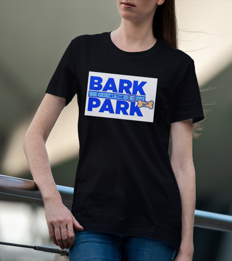 Kansas City Royals Bark At The Park Royals Bone T-Shirt
