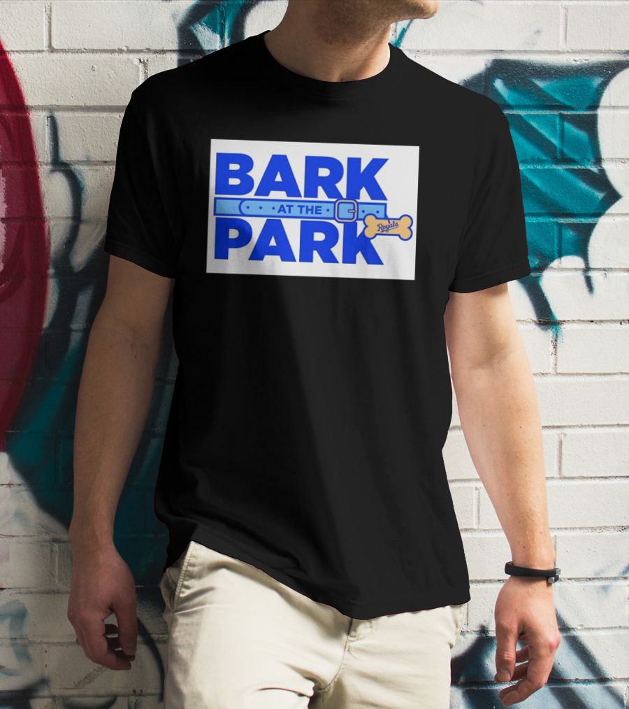 Kansas City Royals Bark At The Park Royals Bone T-Shirt