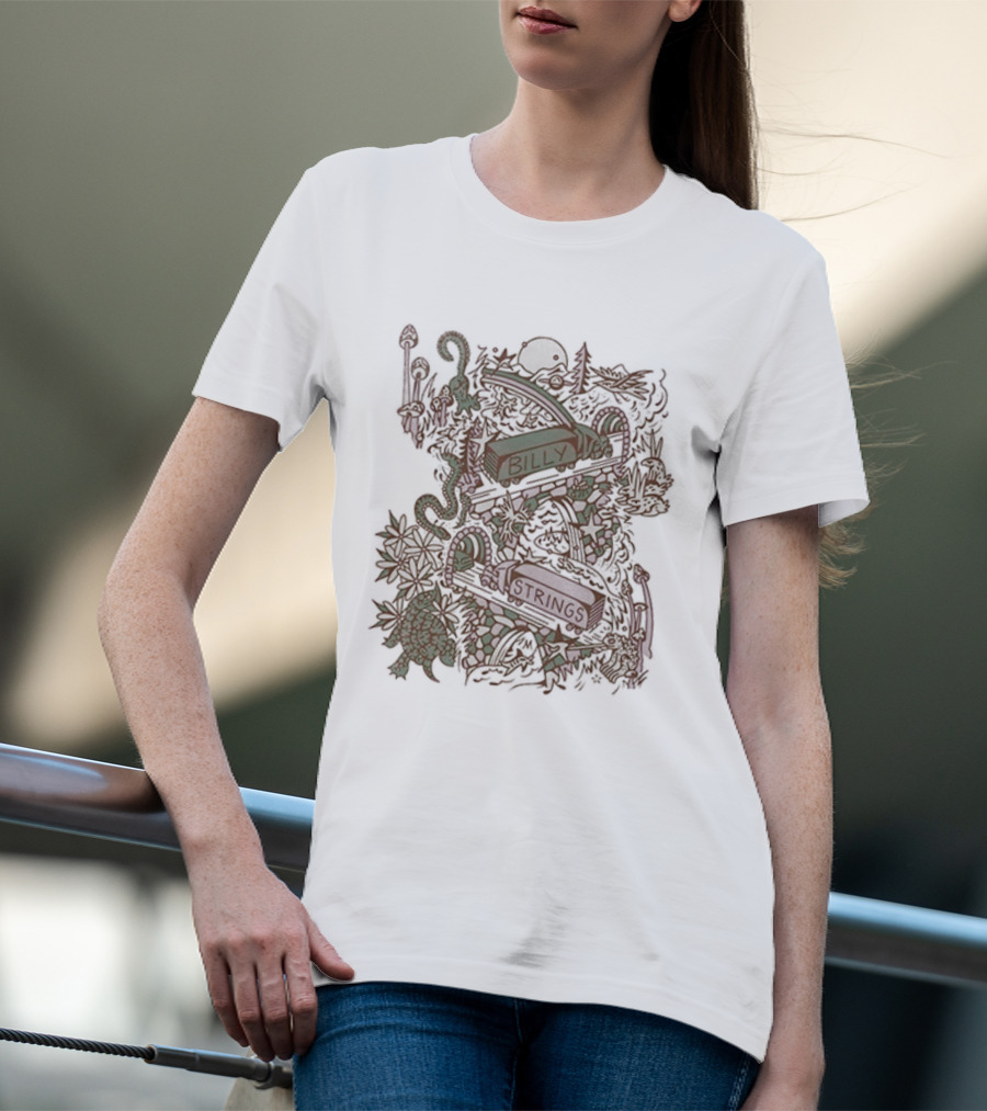 Billy Strings Winter 2026 Asheville Tunnels T-Shirt