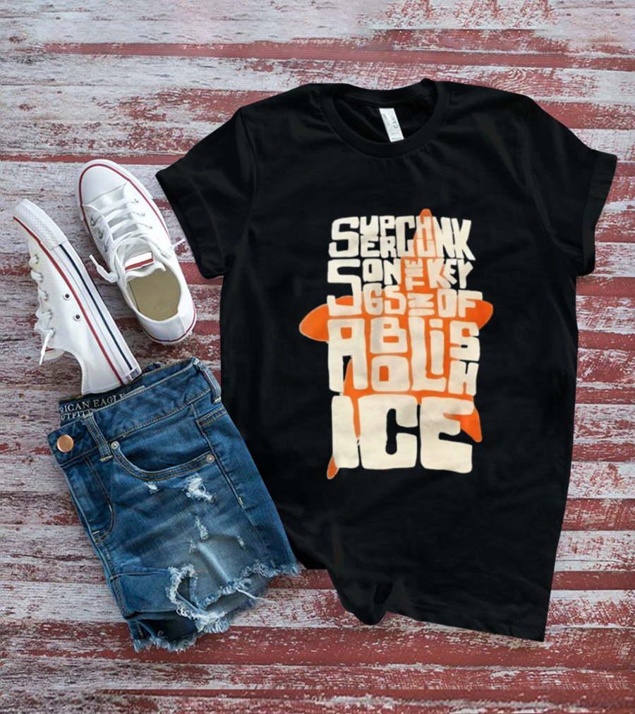 Abolish ICE Starfish Support Songs Of The Key JGS T-Shirt
