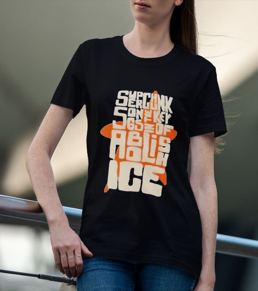 Abolish ICE Starfish Support Songs Of The Key JGS T-Shirt