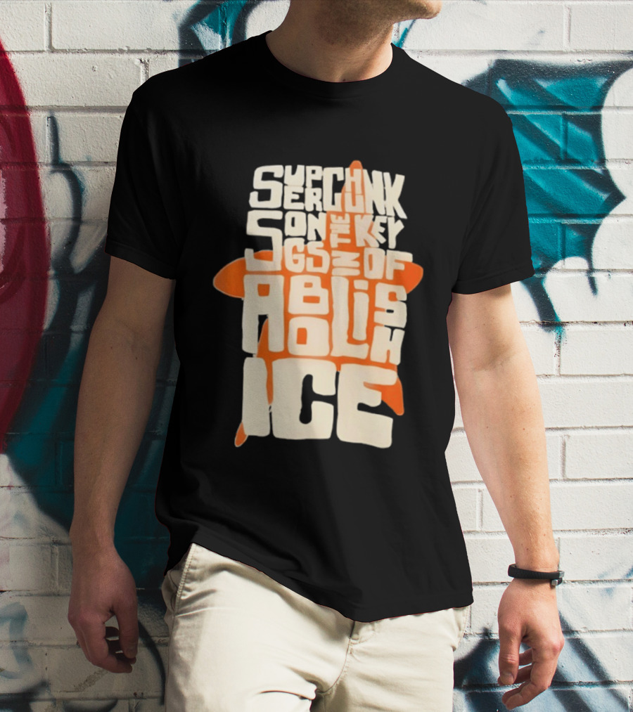 Abolish ICE Starfish Support Songs Of The Key JGS T-Shirt