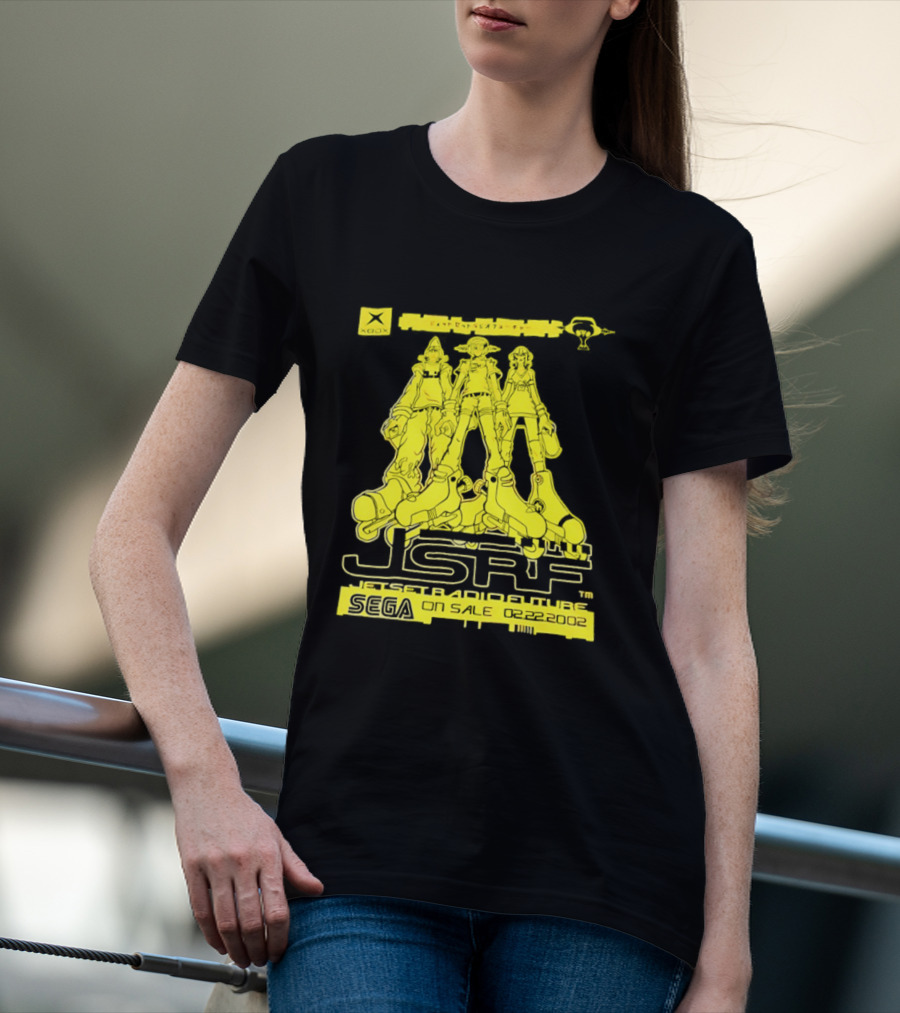 Jet Set Radio Future JSRF SEGA Xbox 2002 T-Shirt