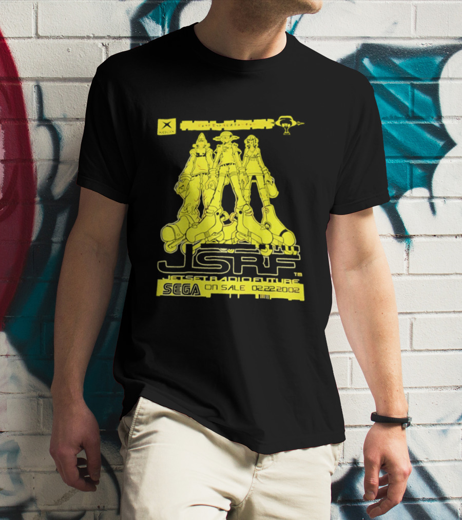 Jet Set Radio Future JSRF SEGA Xbox 2002 T-Shirt