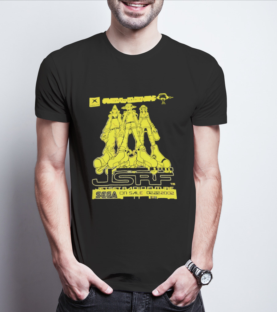 Jet Set Radio Future JSRF SEGA Xbox 2002 T-Shirt