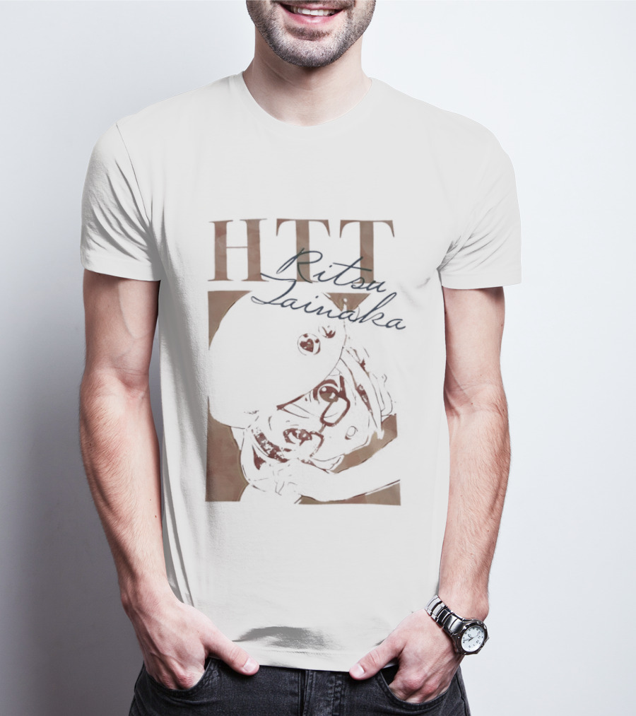 HTT Ritsu Tainaka Anime Character K On! Series T-Shirt