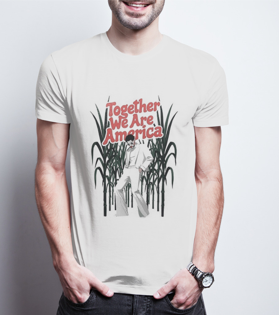 Together We Are America The Only Thing More Powerful Than Hate Is Love T-Shirt