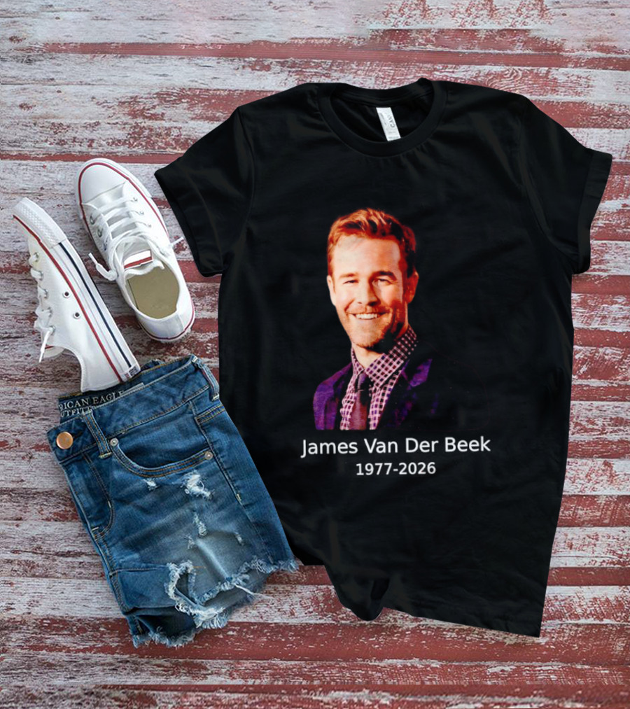 RIP James Van Der Beek James Vanderbeek T-Shirt