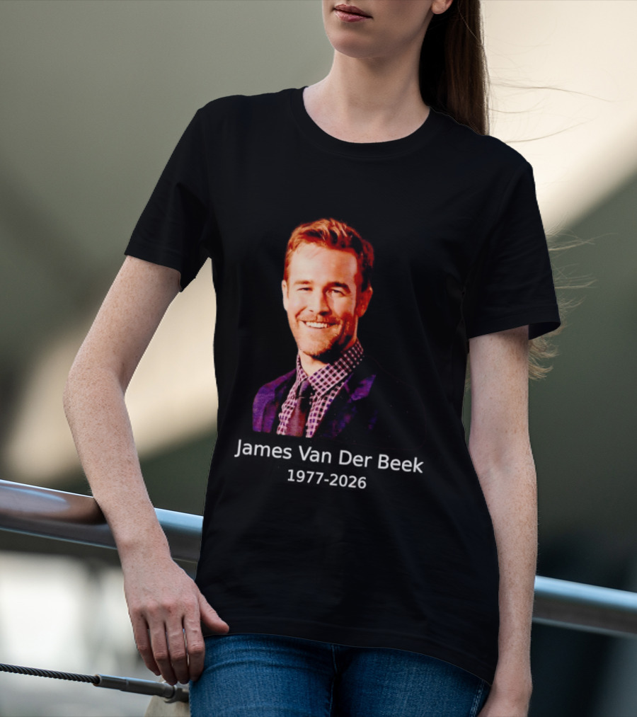 RIP James Van Der Beek James Vanderbeek T-Shirt