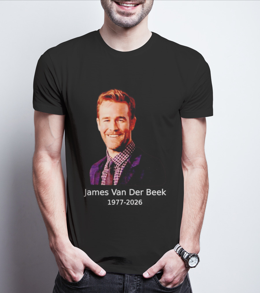 RIP James Van Der Beek James Vanderbeek T-Shirt