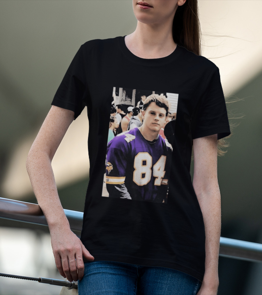 Minnesota Vikings Joey 84 Skol Purple Football Jersey T-Shirt