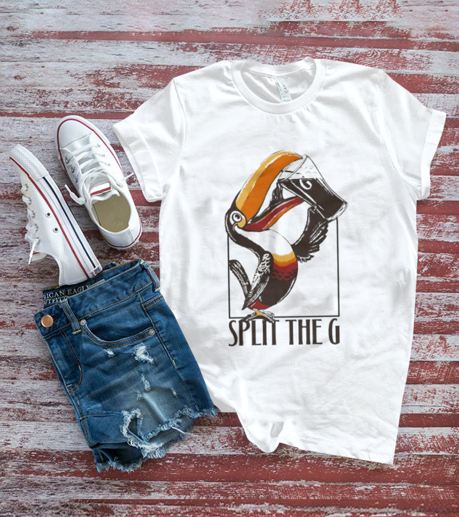 Split The G Toucan Guinness Pint T-Shirt