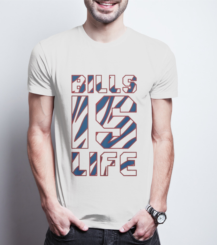 Buffalo Bills Is Life NFL Fan T-Shirt