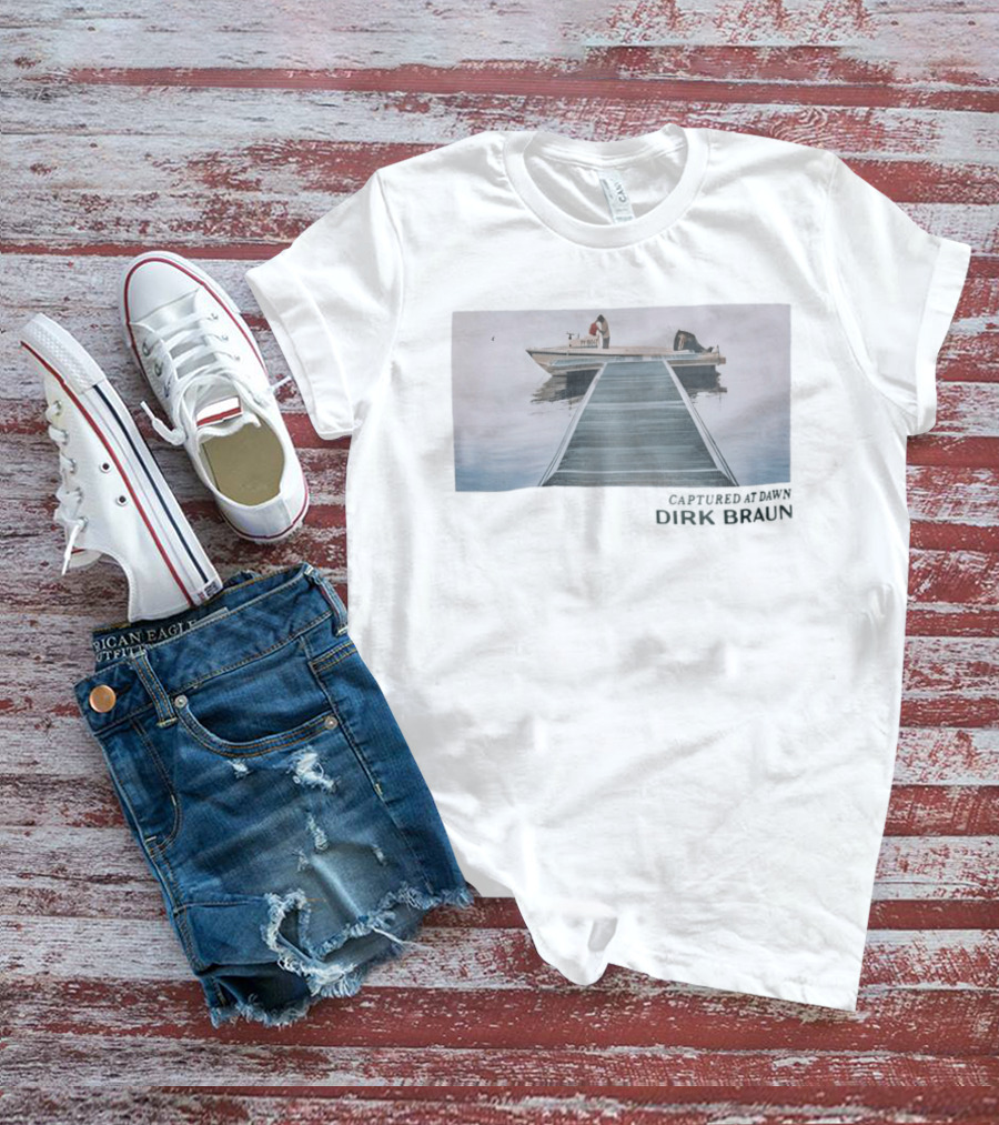 PY Boat Captured At Dawn Dirk Braun T-Shirt