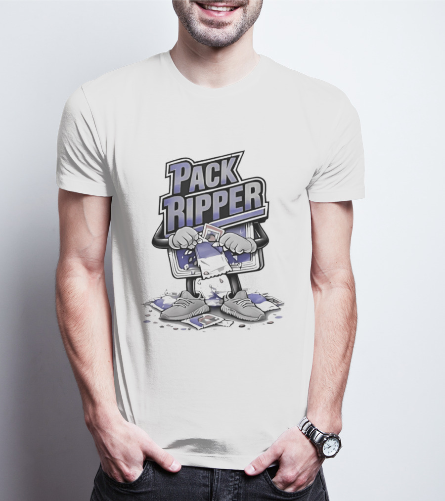Pack Ripper Trading Card Cartoon T-Shirt
