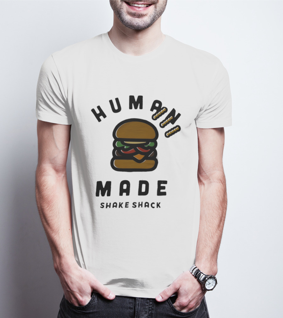 Human Made Shake Shack Hamburger T-Shirt