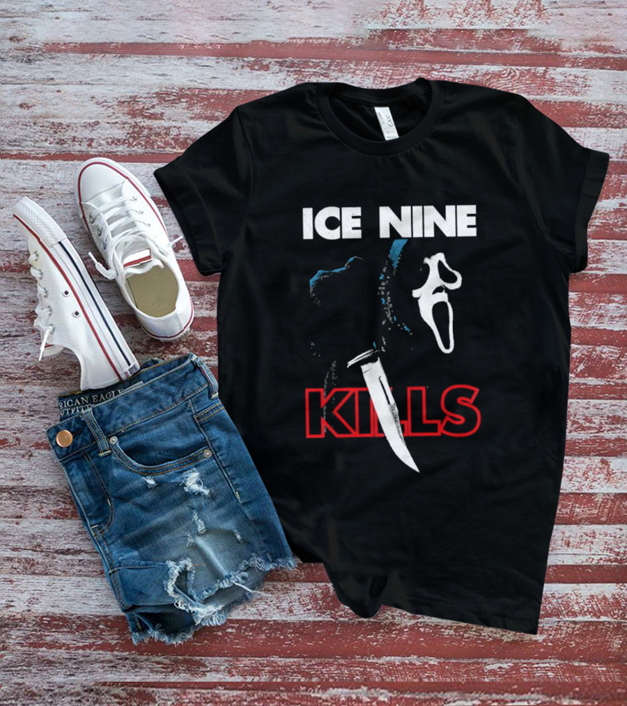 Ice Nine Kills Ghost Face Knife Horror Collaboration Stab Scream 7 Exclusive T-Shirt