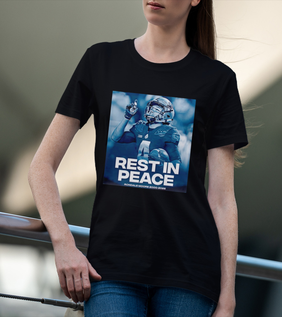 Rondale Moore Rest In Peace 2000 2026 Football T-Shirt