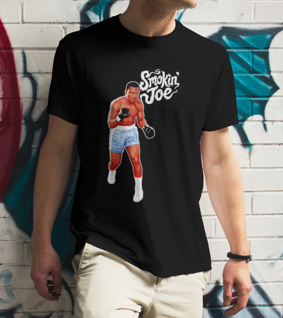 Joe Frazier Smokin' Joe Boxing Legend Historic Fighter T-Shirt