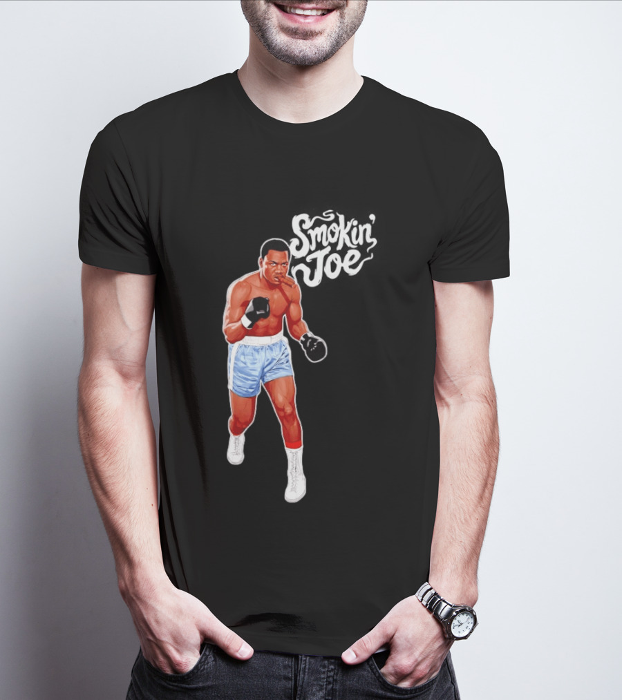 Joe Frazier Smokin' Joe Boxing Legend Historic Fighter T-Shirt