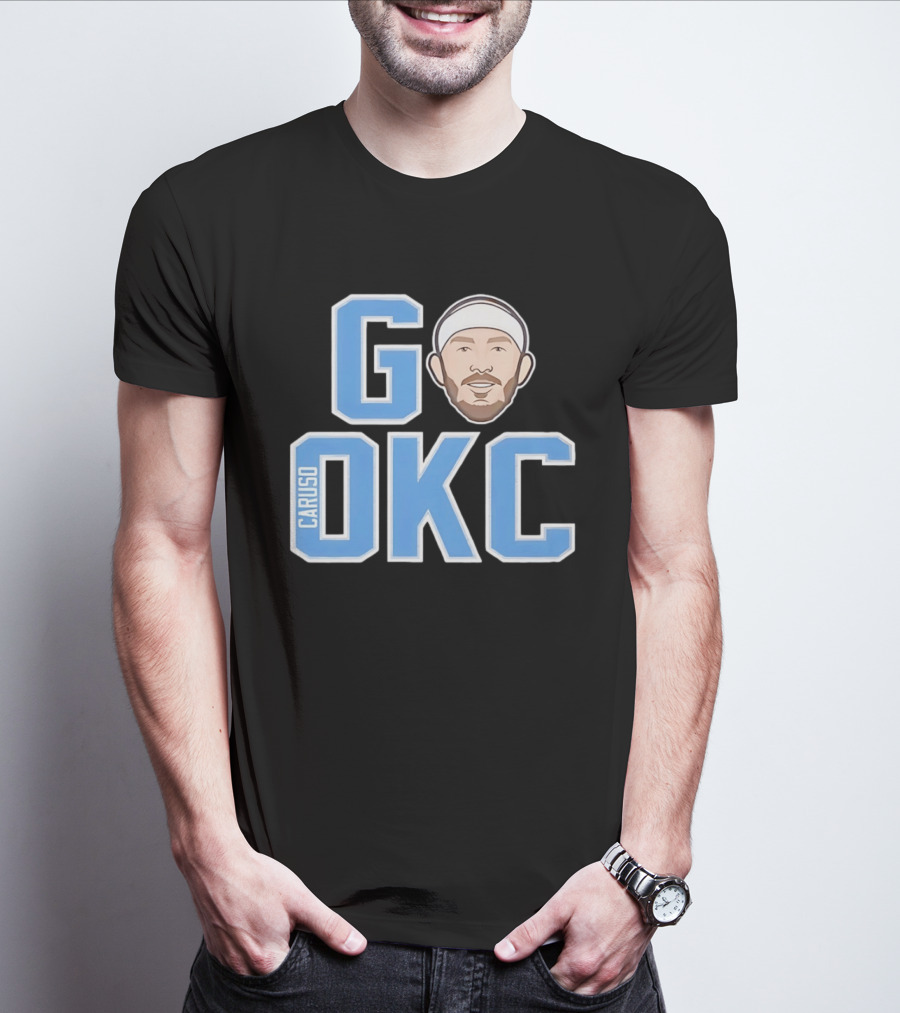 Go OKC Alex Caruso Oklahoma City Thunder T-Shirt