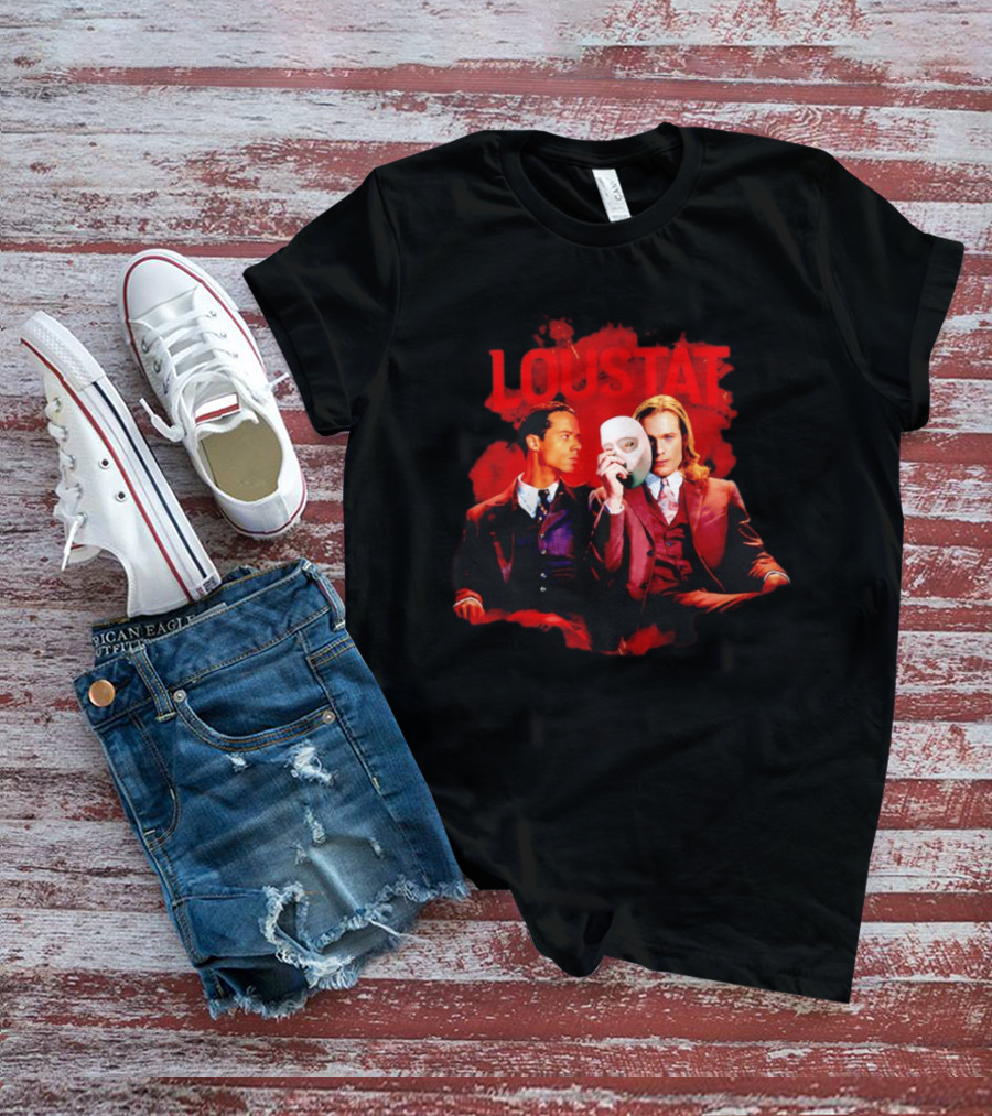 Anne Rice Interview With The Vampire Loustat Masked Characters T-Shirt