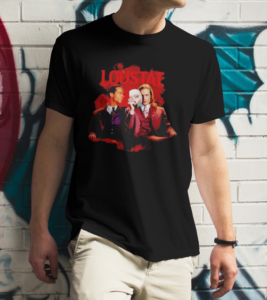 Anne Rice Interview With The Vampire Loustat Masked Characters T-Shirt