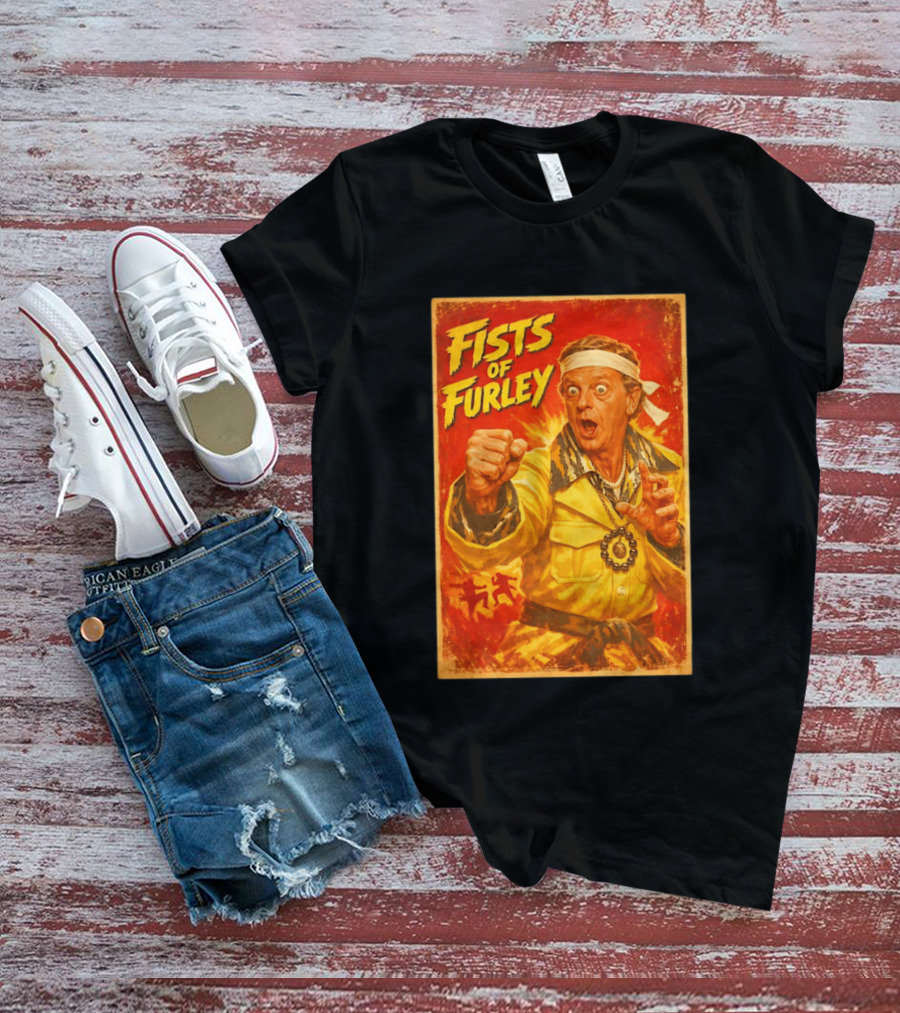 Fists Of Furley Retro Karate Kung Fu Master T-Shirt