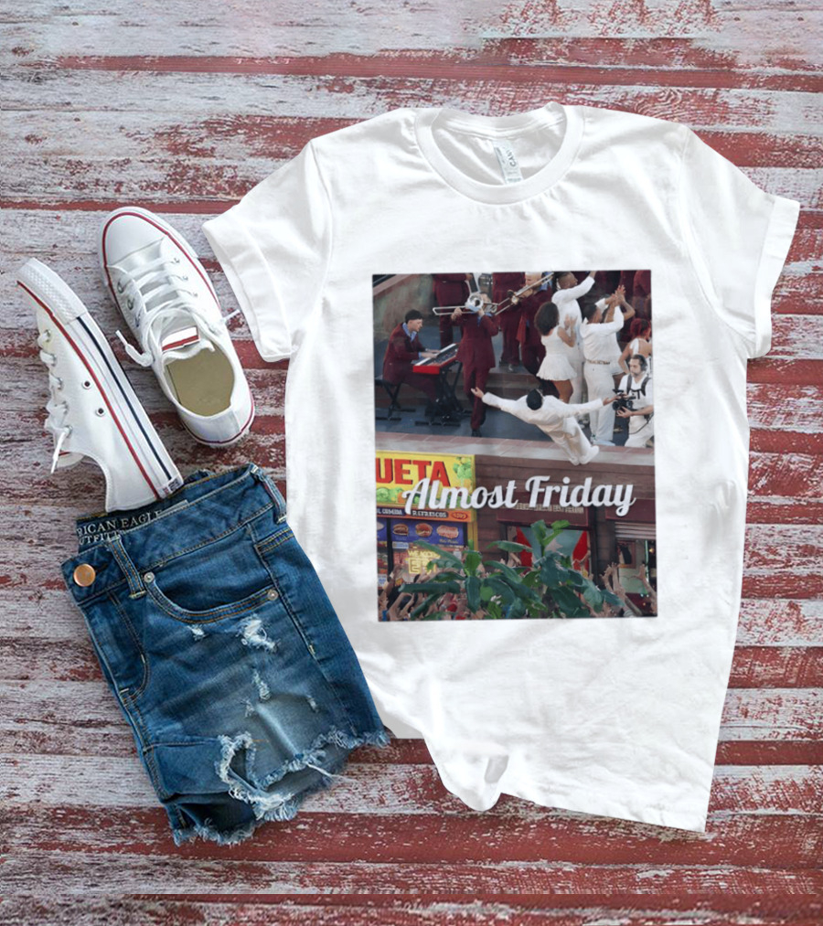 Almost Friday Bad Bunny Un Verano Sin Ti Party Scene T-Shirt